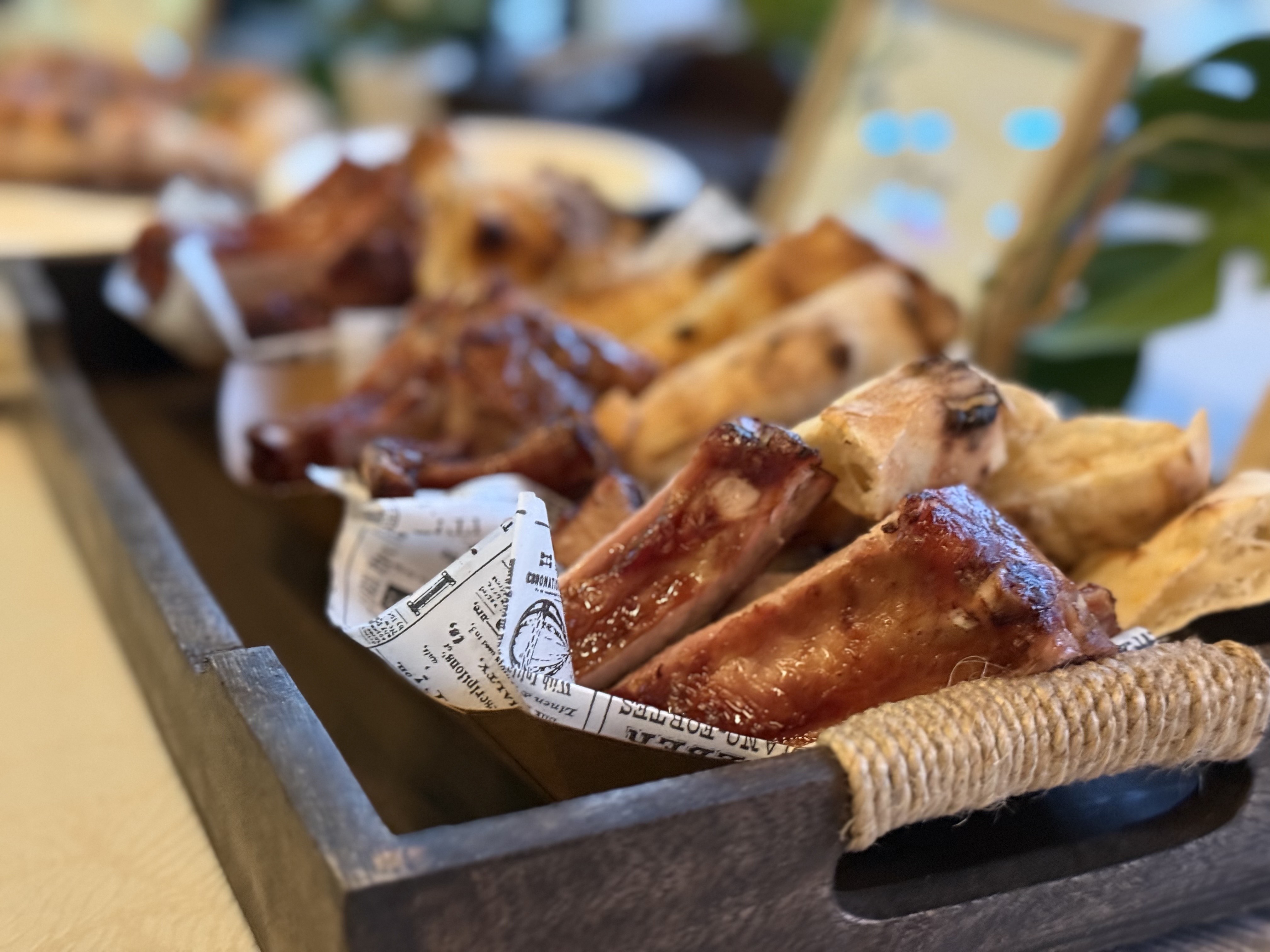 Burger v klasični servirki